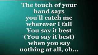 When You Say Nothing At All (Lyrics) - RONAN KEATING