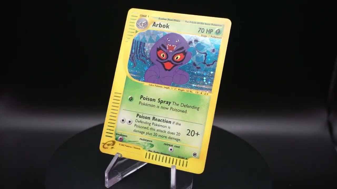 Expedition - 3/165 - Arbok - Holo Rare