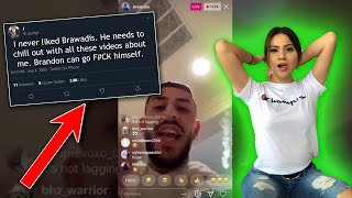 Jackie Figueroa Gets HACKED! (Brawadis INSTAGRAM LIVE)