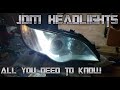 Subaru Legacy JDM Headlight Conversion Facelift Rev D-F