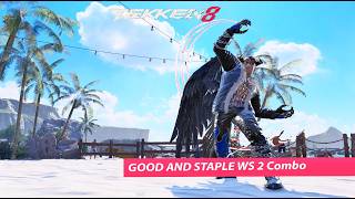 Devil jin WS 2 combo great damage as well #tekken8 #deviljin