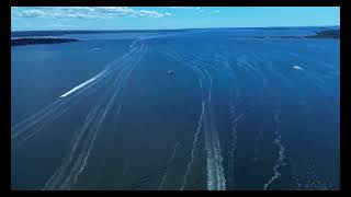 Borden Light Marina Poker Run 2022 DJI Mini 3 Pro