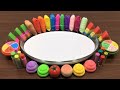 Mixing Clay and Glitter into Glossy Slime LIVE | BOP Slime
