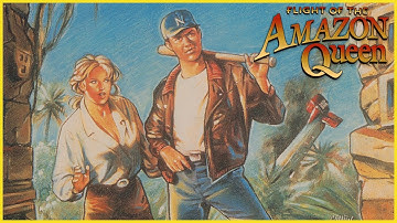Can I Solve Flight of the Amazon Queen WITH NO WALKTHROUGH?! - Part 01 - Games No One Can Solve