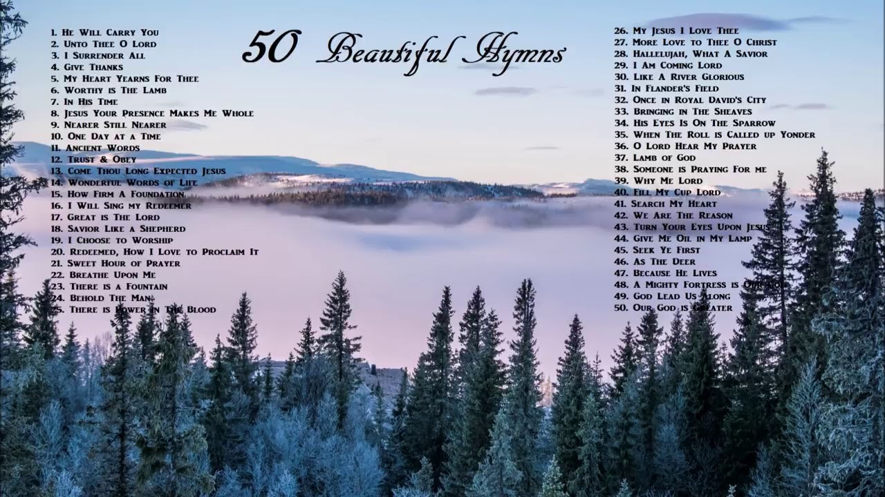 50 Beautiful Hymns   3 Hours Instrumental Gospel Music by Various Musicians
