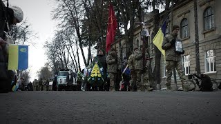 У Лебедині провели в останню путь захисника України Віктора ІВАНОВА