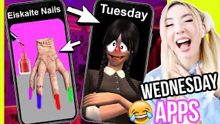 Tanze Niemals Auf Tiktok Diesen Wednesday Addams Dance (Beki Testet 24 Stunden Crazy Apps - 3 Uhr )