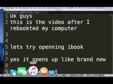 How to fix "Ibooks can't access your library issue"