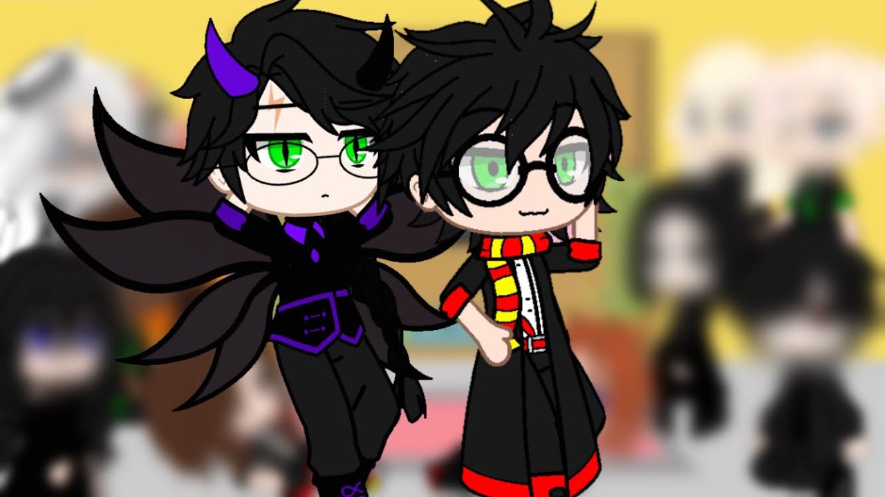 💚||реакция персонажей ГП на DarkГарри|| [Самая длинная часть!]💜