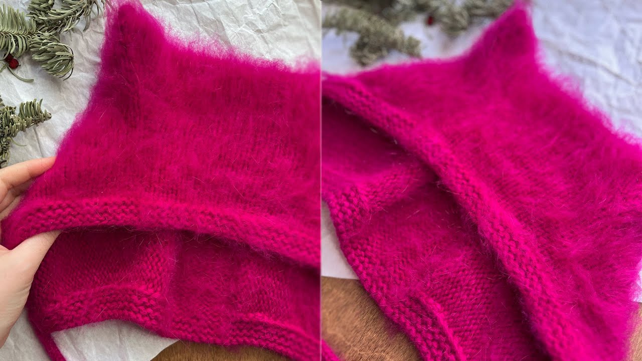 Как распушить пух норки/ангору