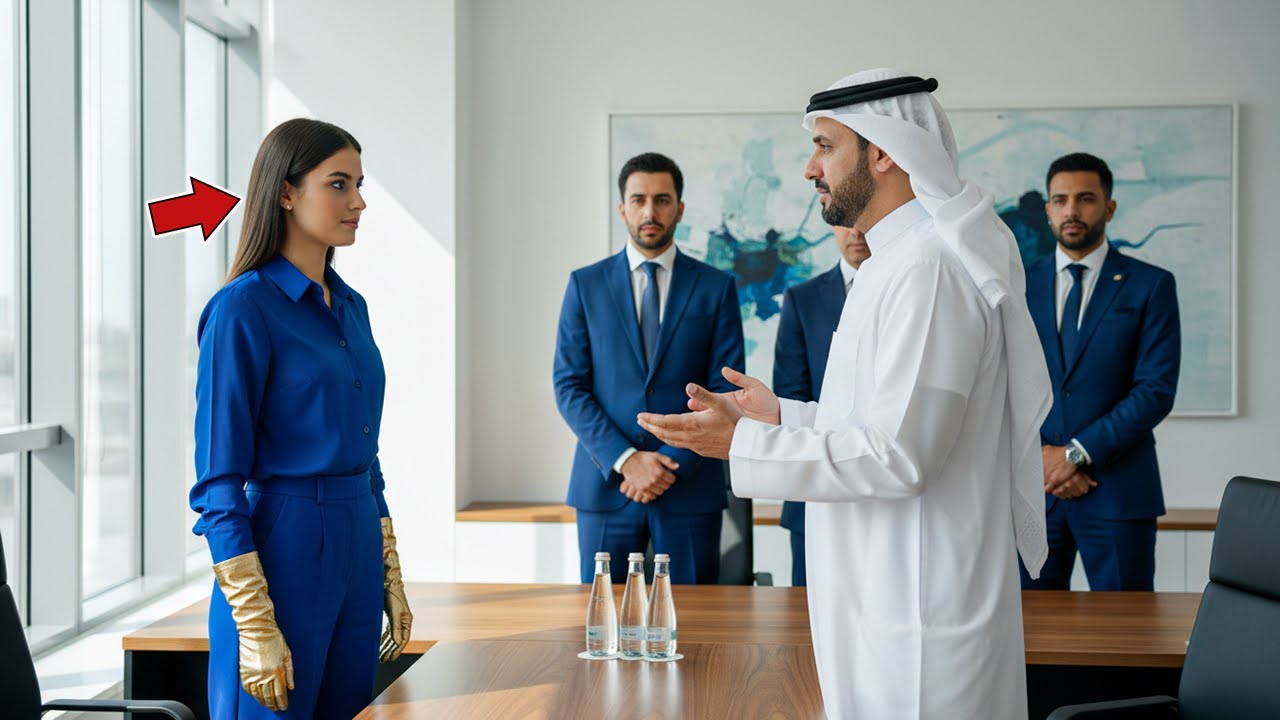 En pleine réunion, seul le nettoyeur comprend le cheikh milliardaire parlant arabe… choc général