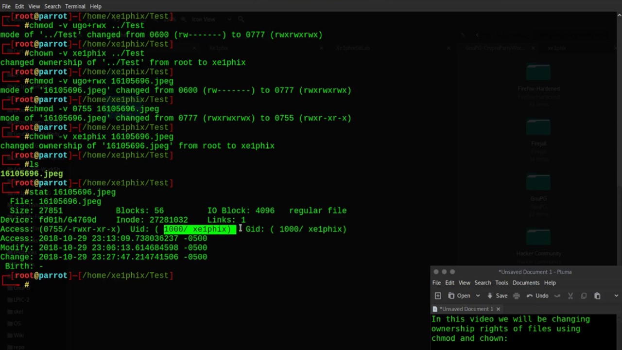 Chmod Permissions Chart