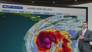 Hurricane Melissa strengthens into Category 2 storm as it barrels toward Jamaica