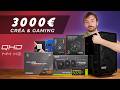 Un PC bien solide pour de l'applicatif (Vidéo + 3D) et du gaming !