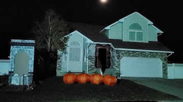 Grim Grinning Projection Mapping