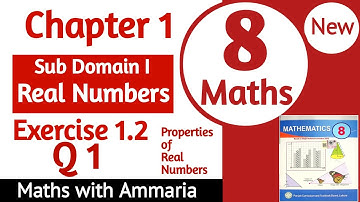 Class 8 Math Chapter 1 Exercise 1.2 Q 1 | 8th Class Math Ex 1.2 Q 1 | New Book 