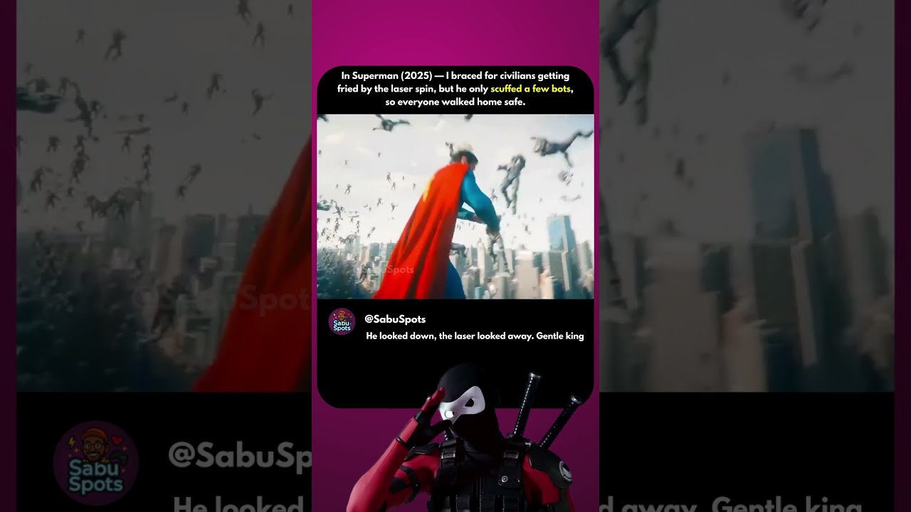 Superman (2025) Laser Spin Scene — Why It Hits ZERO Buildings (Explained)