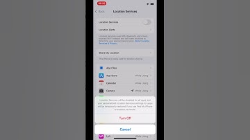 Disabling location on iPhone apps
