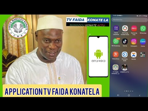 application TV FAIDA KONATELA sur playstor aujourd'hui le 03/08/2023 pour Android téléchargé