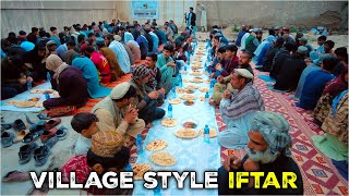 Village Style Ramadan Iftari: Embracing Tradition in Afghanistan's Countryside | 4K