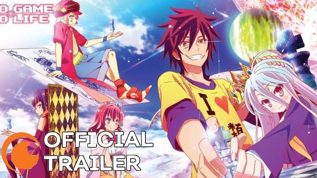 No game, No life S2 official trailer Crunchyroll YouTube