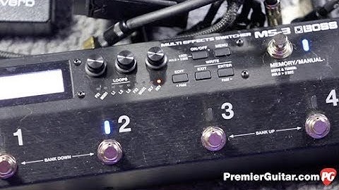 Review Demo - Boss MS-3 Multi Effects Switcher