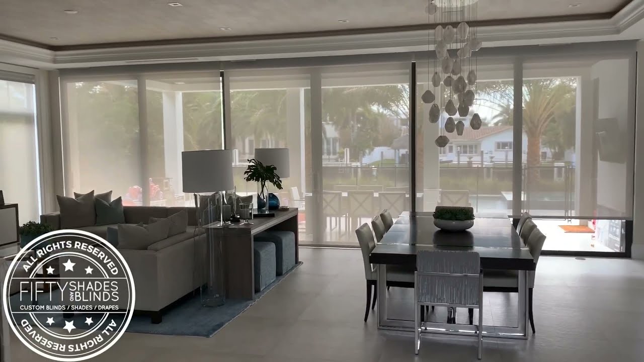 Fifty Shades and Blinds - Five Percent Solar Shades