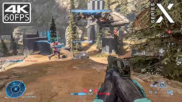 Halo Infinite (Xbox Series X) - TOTAL CONTROL FRAGMENTATION MAP Gameplay 4K 60FPS
