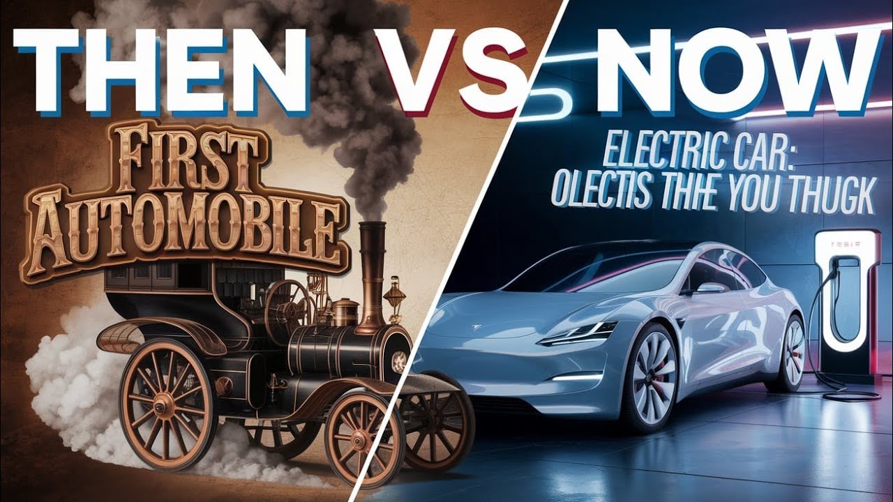 First Automobile vs Modern Electric Cars: A Journey Through Time 🚗⚡ ...