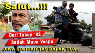 VESPA MOGOK ? INI YANG TERJADI, KEPEDULIAN SOSIAL MEREKA DIJALAN PATUT DICONTOH.. |SOCIAL EXPERIMENT