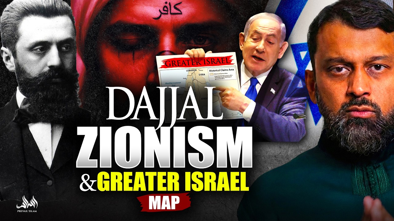 DAJJAL, ZIONI$M and GREATER ISRAEL PLAN EXPOSED! - END TIMES WARNING | Dr. Yasir Qadhi