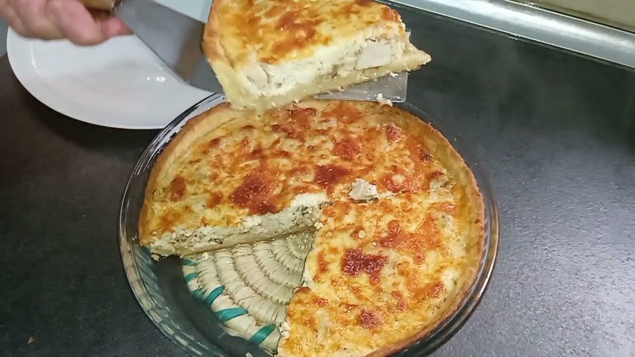 كيش بعجينة طرية جربيها في هذا الشهر الفضيل تحفة👌