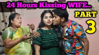 24hrs Kissing PART 3 || Prankboy Telugu