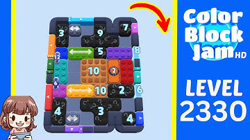 Color Block Jam Level 1421 (2330) Solution Walkthrough