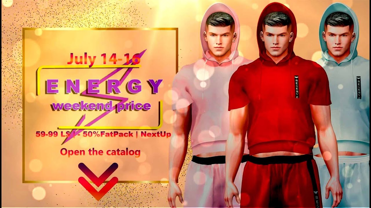 🟪 ENERGY Weekend price Second life Weekly Event Free Gift 💝 YouTube