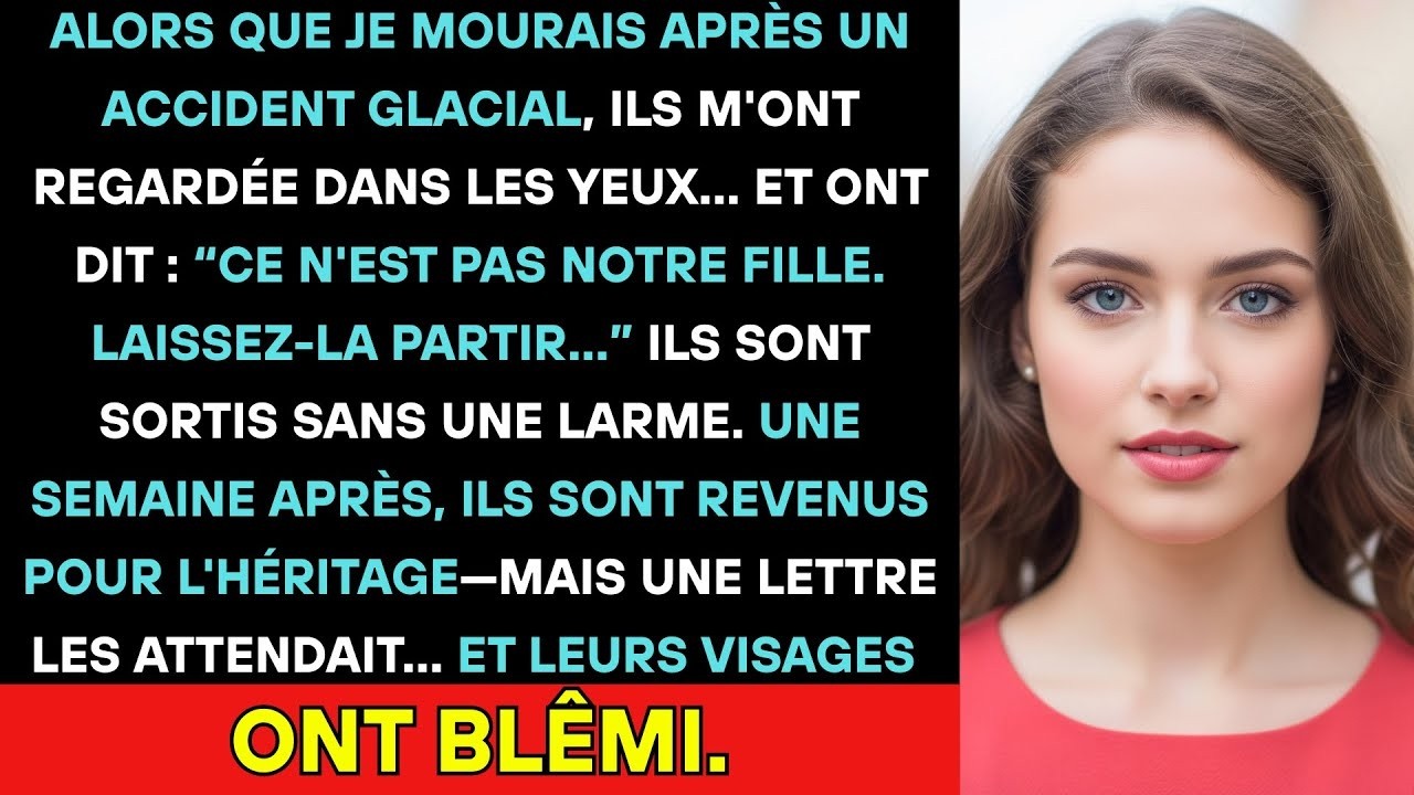 Ma Famille M'a Abandonnée Pour Morte— Ce N'est Pas Notre Fille  Une Semaine Après, Une Lettre A F