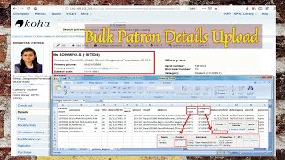 How to Bulk Patron Details Upload in Koha | Lib Power Tech screenshot 4