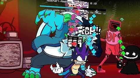 [FNF]MODCHART ALLSTARS... Modchart Madness WITH MOD CHART CLEAR!!!!!!!!!!!!!!!!!!