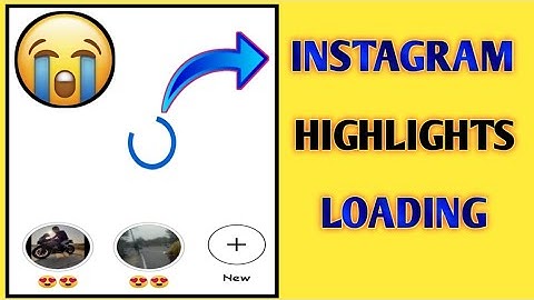 Fix instagram highlights not opening problem 2022//instagram highlights loading problem