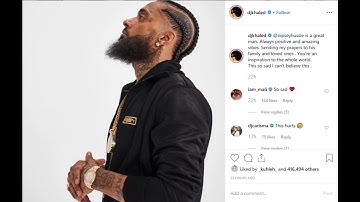Celebs React To Nipsey Hussle