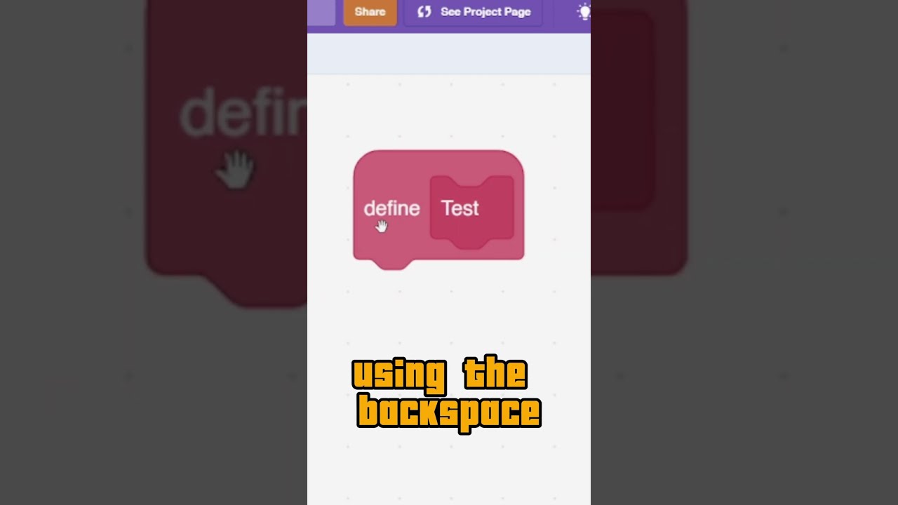 Don T Use Backspace In Scratch Shorts