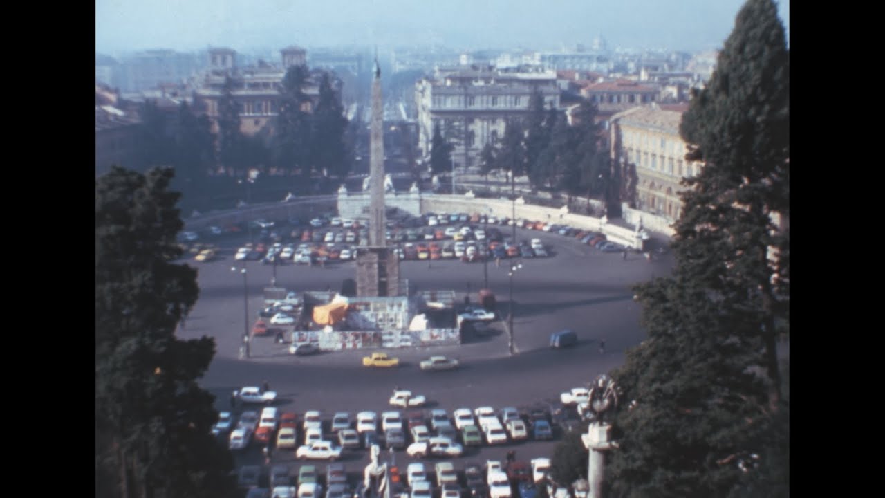 Rome 1977 archive footage