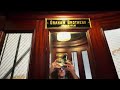 Stockholm, Sweden: Stunning Graham Bros Elevator at Erik Dahlbergsallén 15