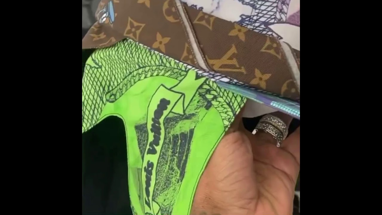 Virgil Abloh Gave Jim Jones A Durag/Bandana/LV Hat 😱