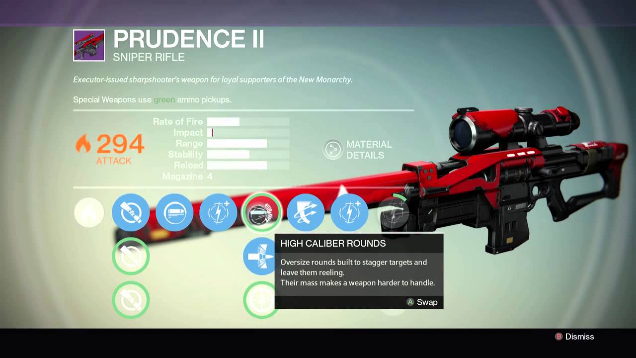 Destiny: Legendary Review "Prudence II"