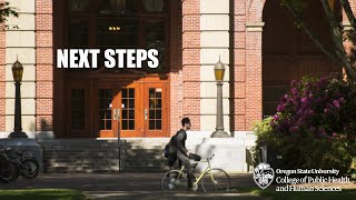 Next Steps after being admitted to the College of Health