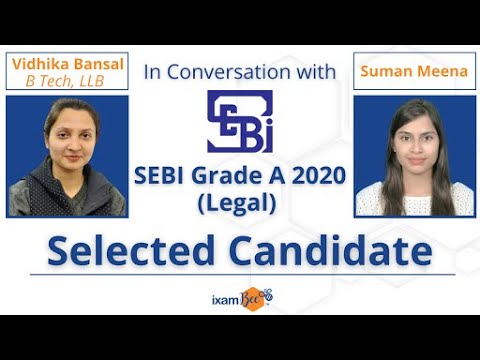 Success Story | SEBI Grade A Legal 2020| Selected Candidate | Suman Meena