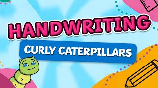 curly caterpillars handwriting guide twinkl