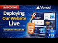 Deploying Our Website Live 🌍 | HTML &amp; CSS Project Goes Online