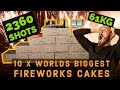 2360 shots 61000 grams of fireworks pure madness